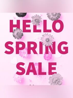 Spring Sale- See Description For Details